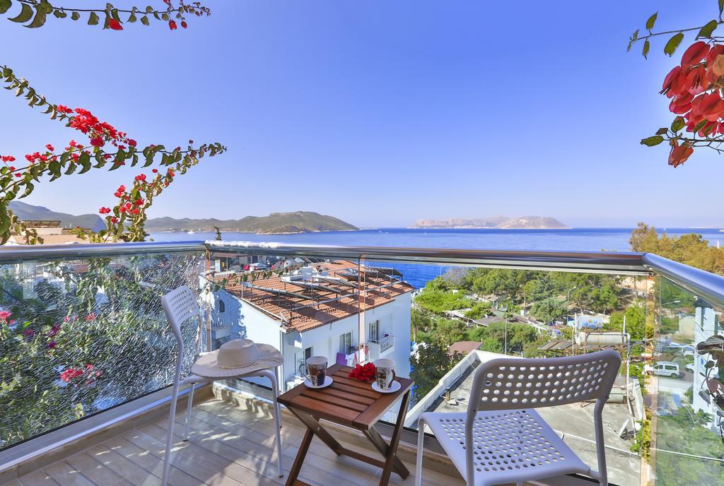 Antiphellos Pension Küçükçakıl Kas Exterior foto
