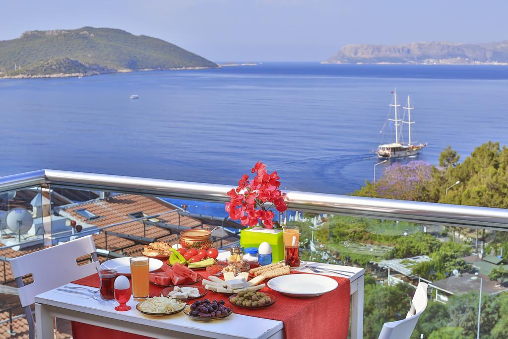 Antiphellos Pension Küçükçakıl Kas Exterior foto